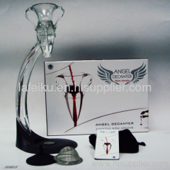 Hot Sale Angel Wine Aerator with Filter and Bag LFK-004B