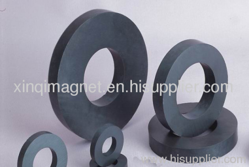 Ferrite motor magnet, permanent magnet