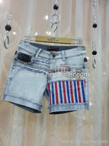 Woman's jeans shorts 001