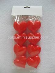 Plastic Valentine Gift Heart Case