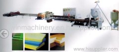 XPS heat insulation board production line