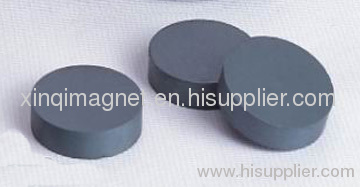 Ferrite speaker magnet disk shape