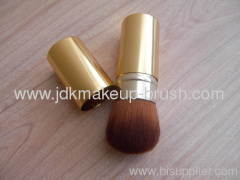 OEM/ODM Gold Retractable Brush Makeup Brush