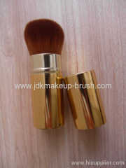 OEM/ODM Gold Retractable Brush Makeup Brush