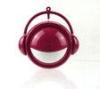 Music star Card MP3 Player / Red Portable Speakers With SD Card For IPhone, Mobile, Laptop, PC