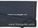 Indigo , Blue Anti-Static Printed Denim Fabric 32 * 16 Yarn Count jb0010