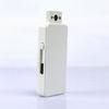 ABS Red / White Eco-freindly Magic Mirror USB Rechargeable Cigarette Lighter Whitout Gas