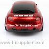 Red Car Portable Speakers For Laptops With FM Radio / Car Shaped Speakers With SD Card For Car