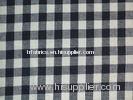 Cotton Linen Blend Fabric , 50% Linen 50% Cotton Square Plaid Fabric bs046