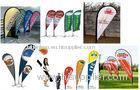 Outdoor flying banners , custom full color sail banners