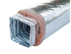 Rectangular flexible duct for air conditioner