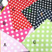 Single Spots Printed Twill Fabric