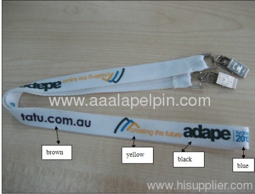 high quality Polyester lanyards