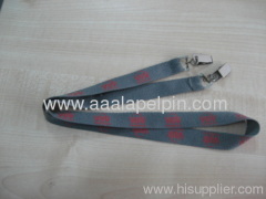 Popular four colors Polyester lanyards