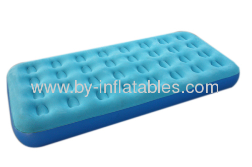 single inflatable PVC air bed