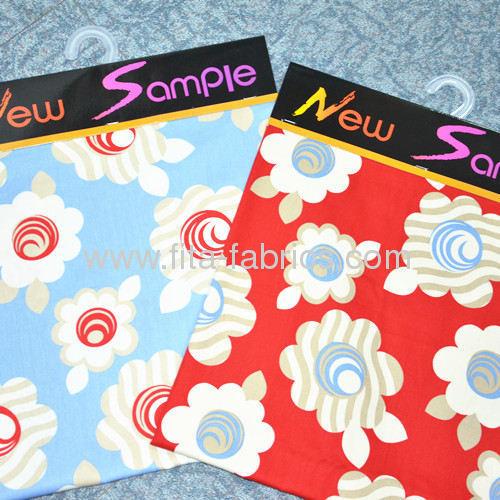 100% Cotton Flowers Printed Twill Fabric