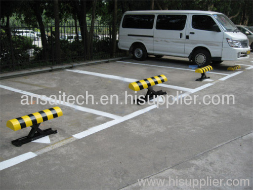 remote controlling parking locks and space barriers