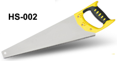 hand saw with plastic handle