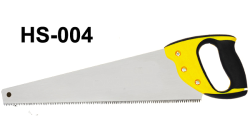 hand saw with plastic handle