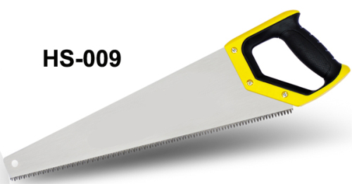 hand saw with plastic handle