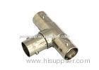 Female to Female CCTV BNC Connector , Coaxial BNC Connector