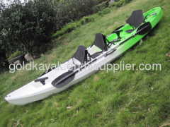 trio sit on top fishing kayak