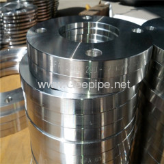 ASME B16.5 carbon steel forged butt welded plate flange