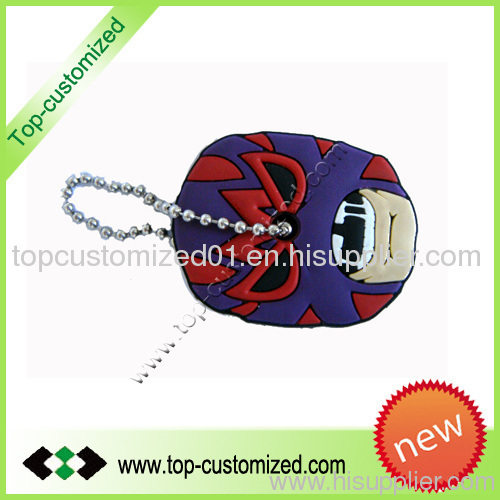 Custom Promotional Gift Soft pvc keychain