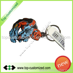 Custom Rubber soft PVC Keyring Keychains key chain