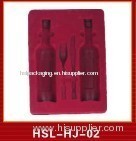 various material for plastic blister wine box