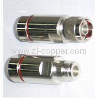 male 7/16 DIN straight connector for feeder 1/2 