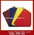 various color flocking material