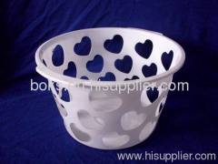 Plastic Valentine's laundry Baskets