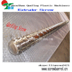 single bimetallic extruder screw barrel for pvc bottles
