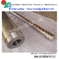single bimetallic extruder screw barrel for pvc bottles
