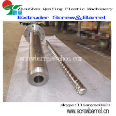 single bimetallic extruder screw barrel for pvc bottles