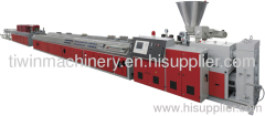 plastic profile extrusion line