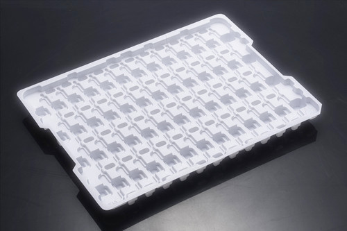 Plastic vacuum forming blister packaging