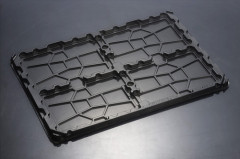 Thermoforming plastic blister packaging tray