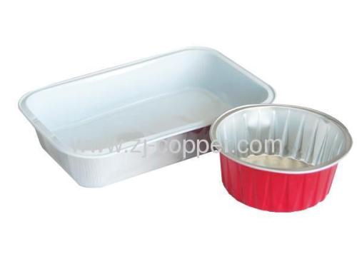 double coated aluminium foil containers