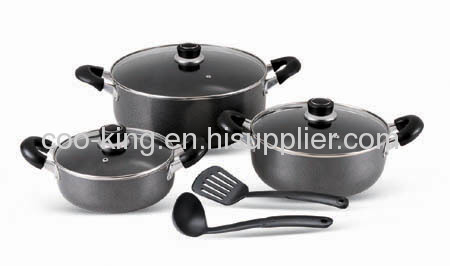 8PCS Aluminum Press Non-Stick Pans