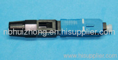 Blue color SC/UPC The Embedded Type Fiber Optic Fast Connector FC03