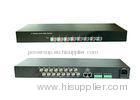 8 Channel Active Video Balun for CCTV , 75 Ohm to 100 Ohm Balun