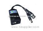 Twisted Pair Active Video Balun , CCTV Video Balun with Power