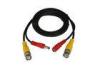 Siamese CCTV Video Cable , Pre Made CCTV / DBS / CATV Cable