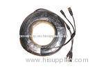 Coaxial CCTV Video Cable , Pre Made CCTV Siamese Cable