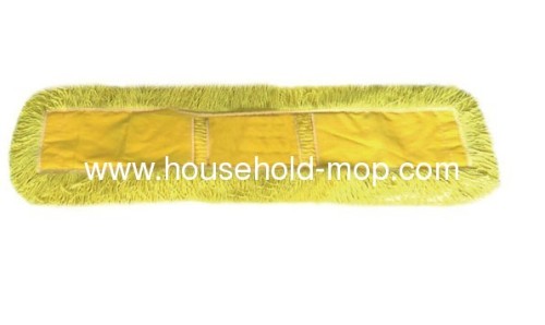 Microfiber fringed twist mop pad