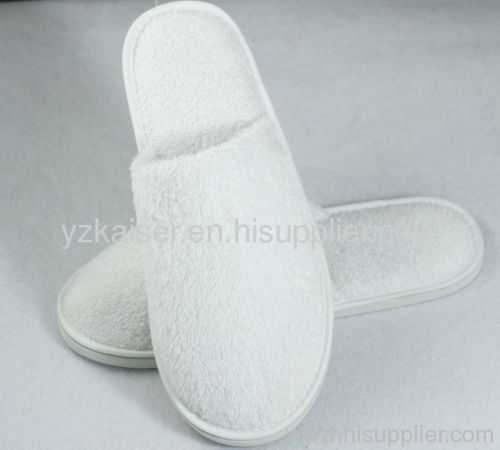 100% cotton terry slipper