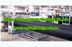 HDPE large-diameter winding pipe making machine