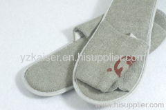 Cheap Disposable terry slipper for hotel use